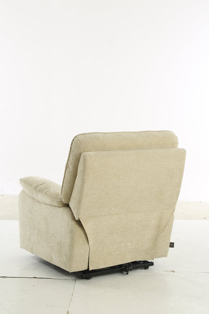 Beckett Rise and Recline Massage Chair Beige