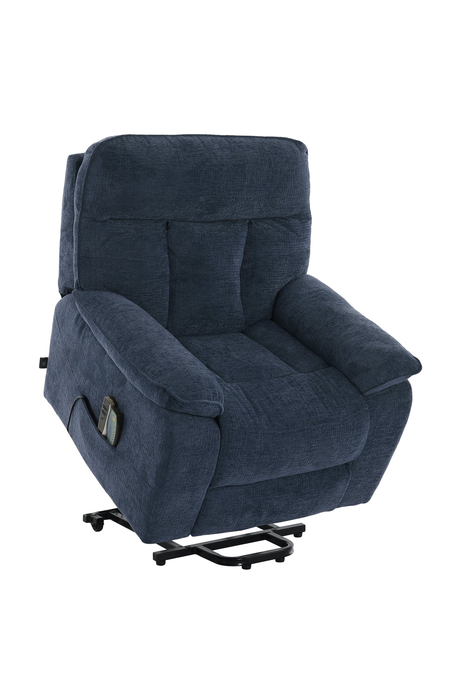 Beckett Rise and Recline Massage Chair Blue
