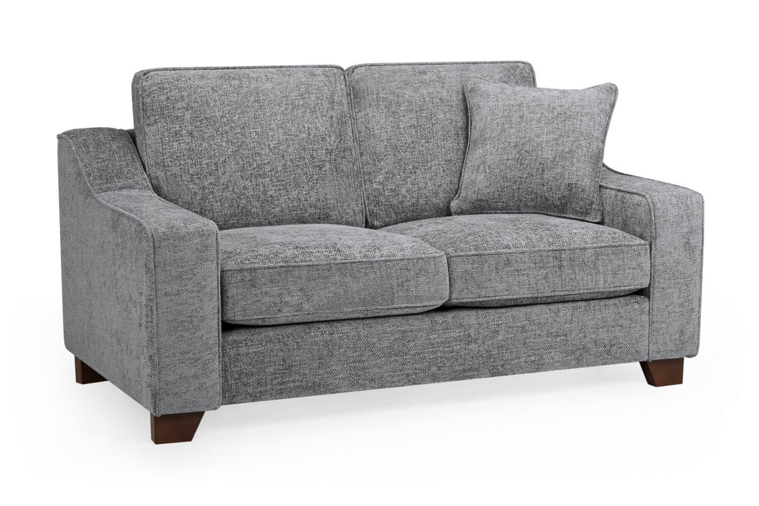 Ontra Grey 2 Seater Fabric Sofa
