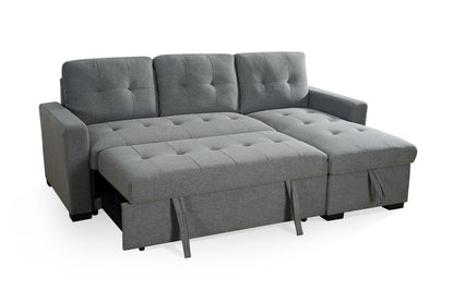 ALDER Sofa Bed With Reversible Chaise