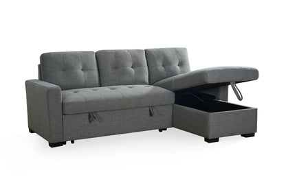 ALDER Sofa Bed With Reversible Chaise