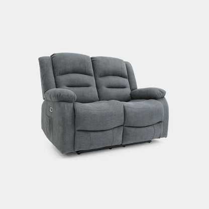 Alva Electric Recliner Sofa Graphite 2 Seater