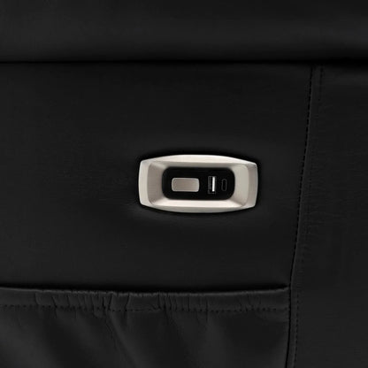 Alva Electric Recliner Sofa Black 3+2 Set