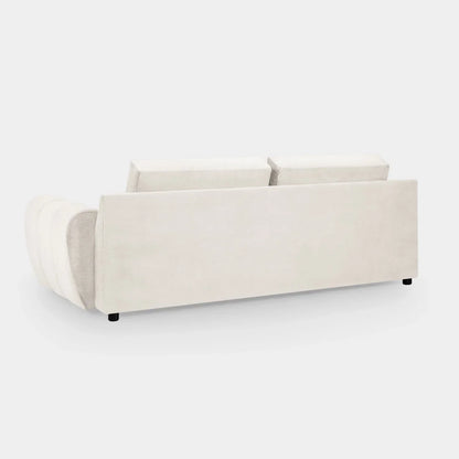 Azzuro Sofa Cream 3 Seater