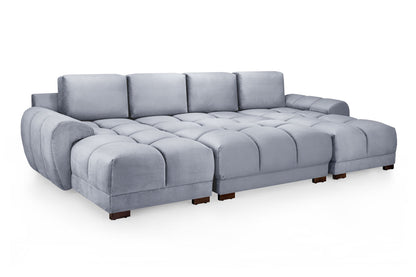 Azzuro Sofa Mocha U Shape Corner
