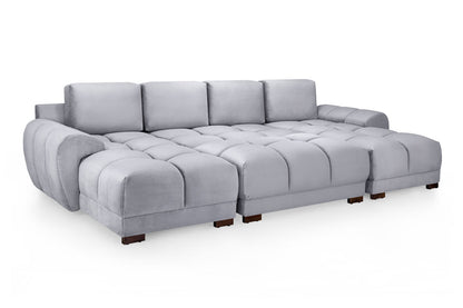 Azzuro Sofa Mocha U Shape Corner
