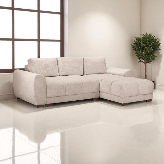AZZURO Sofa Bed With Reversible Chaise