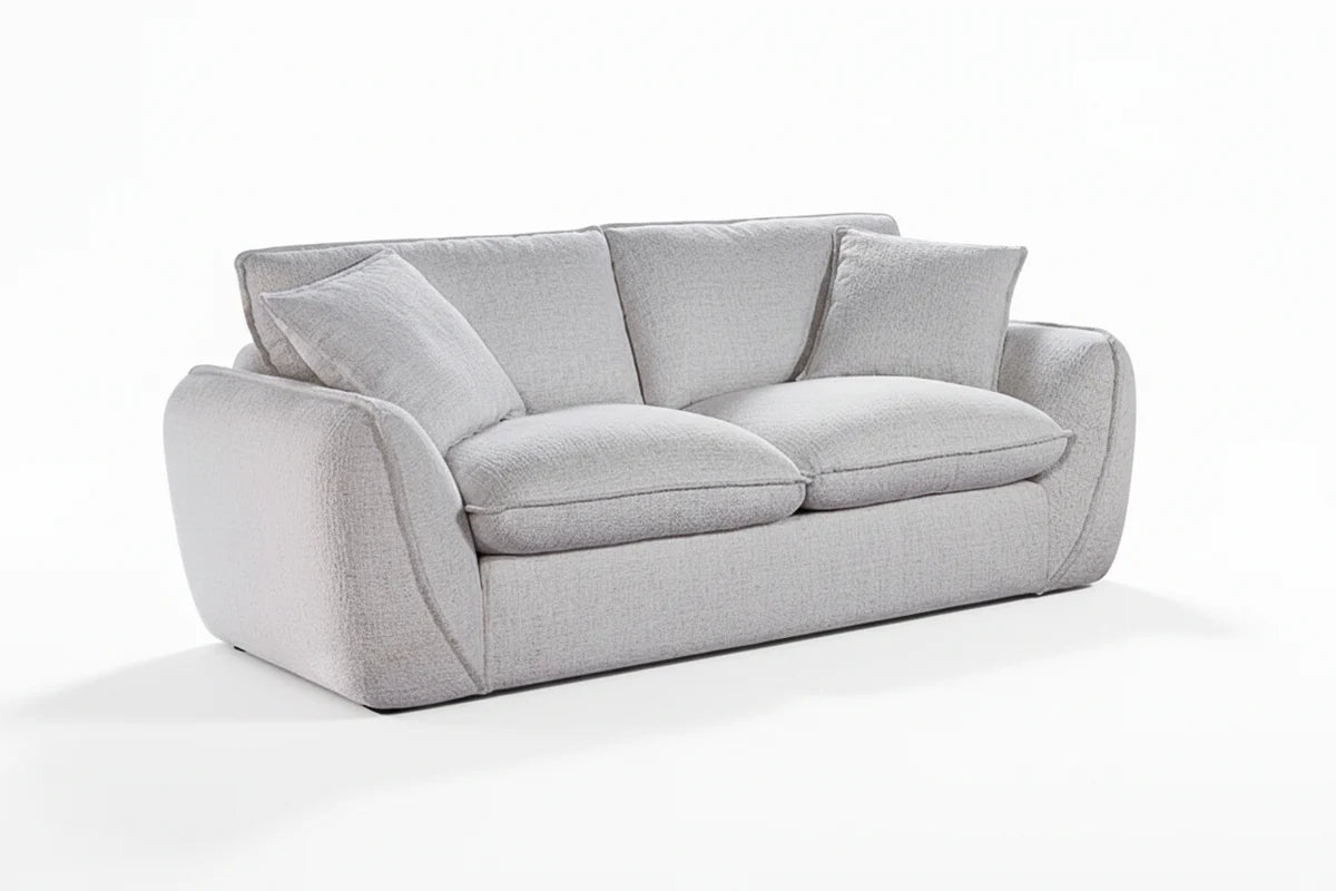 Zuno 3+2 Beige Sofa Set