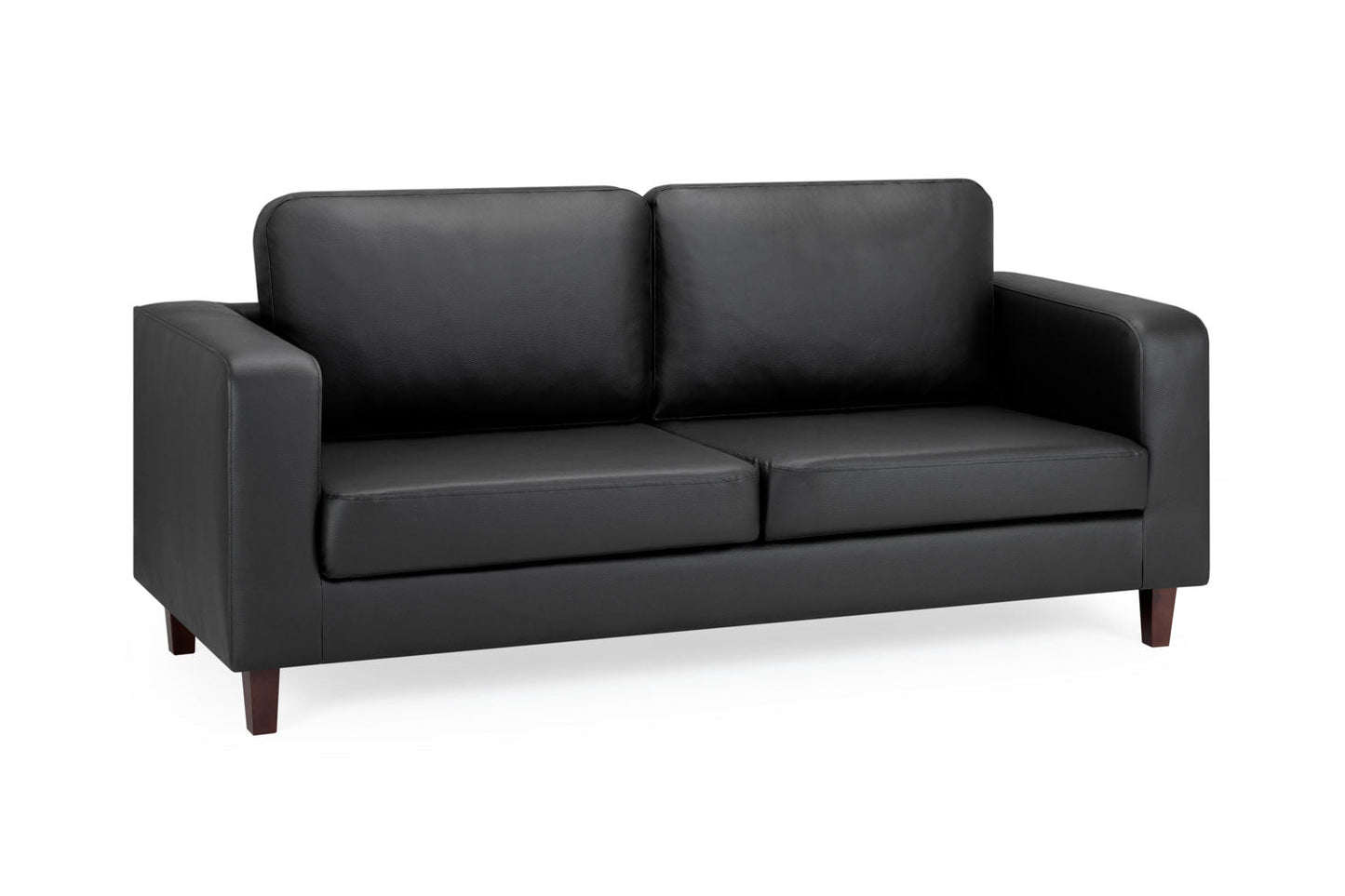 Sierra Sofa Black 3 Seater