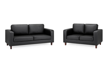 Sierra Sofa Black 3+2 Set