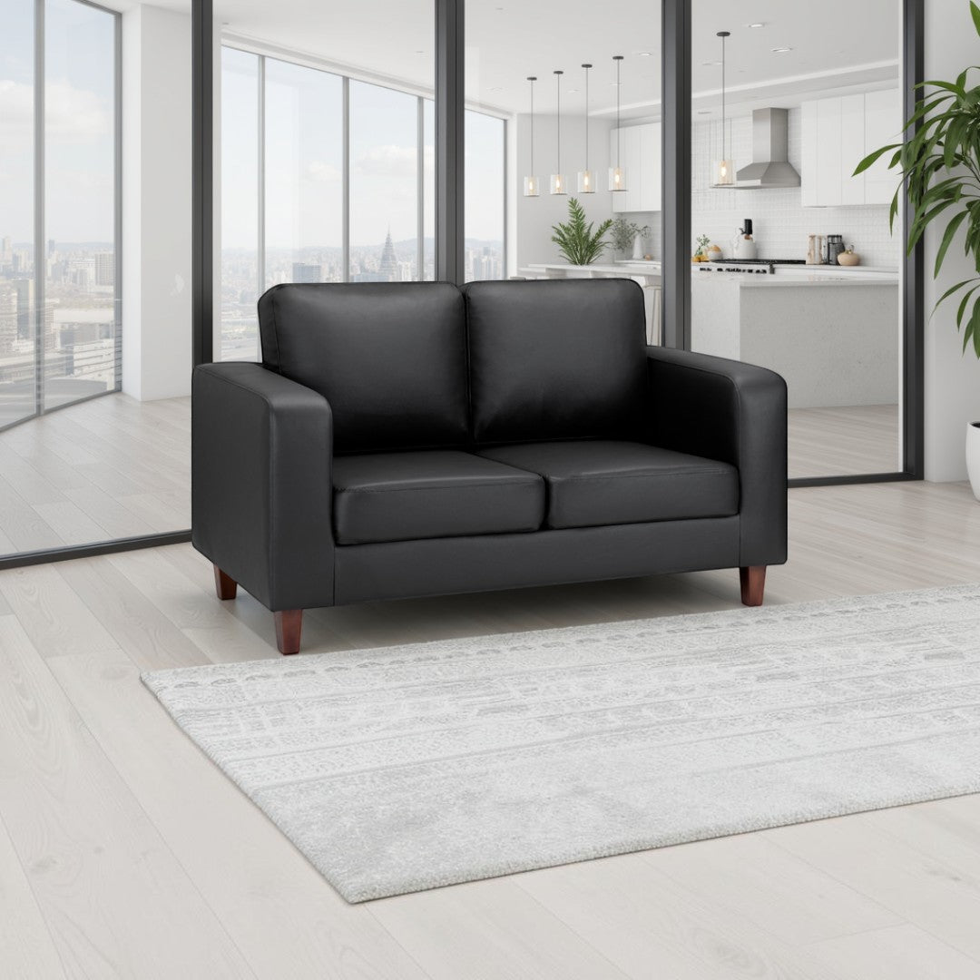 Sierra Sofa Black 2 Seater
