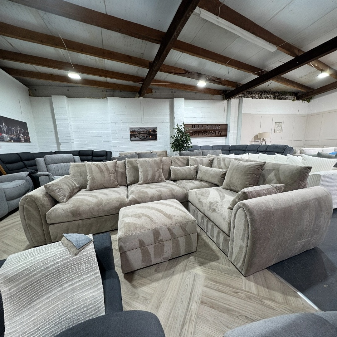 Royale Mocha Right Hand Corner Sofa