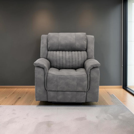 Ashford Grey Electric Reclining Armchair