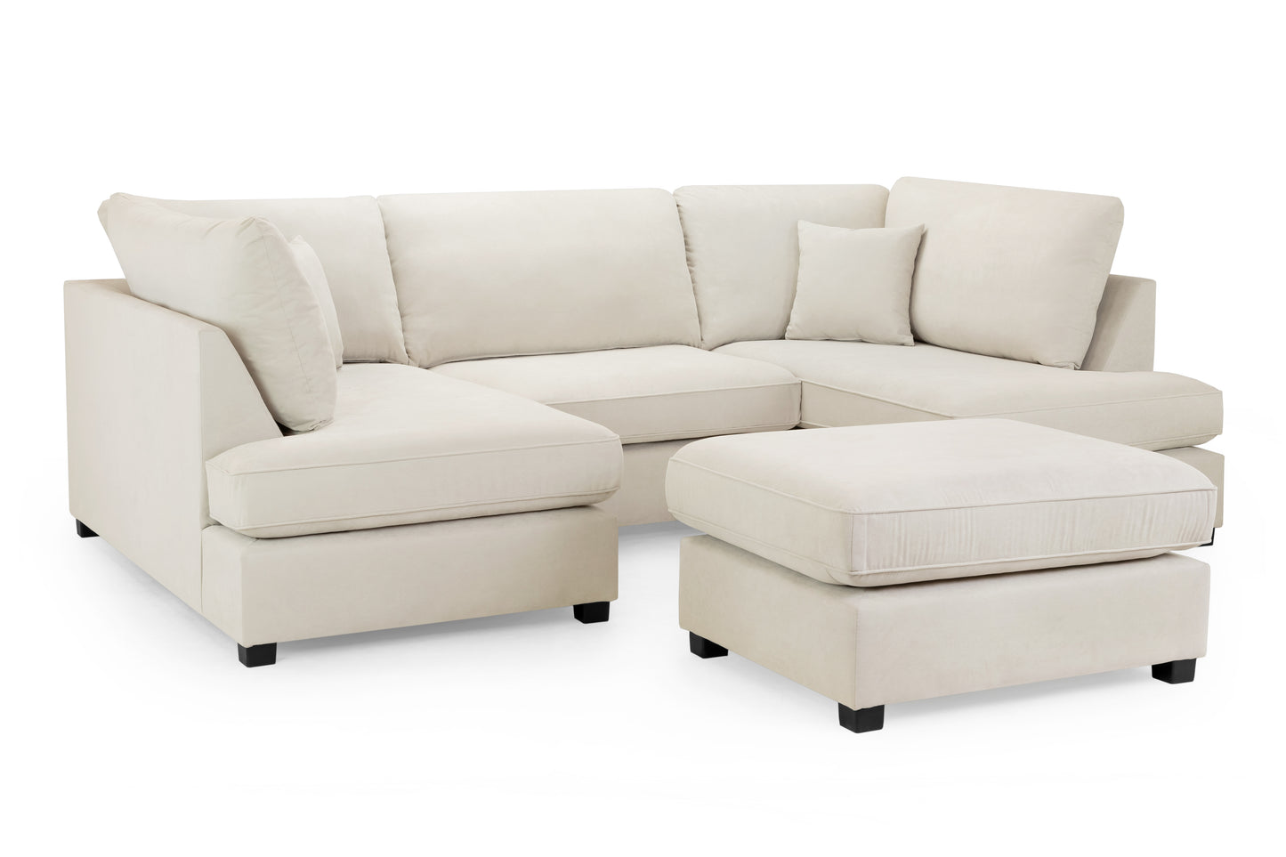 CARNABY U-Shape Sofa (Footstool Included)