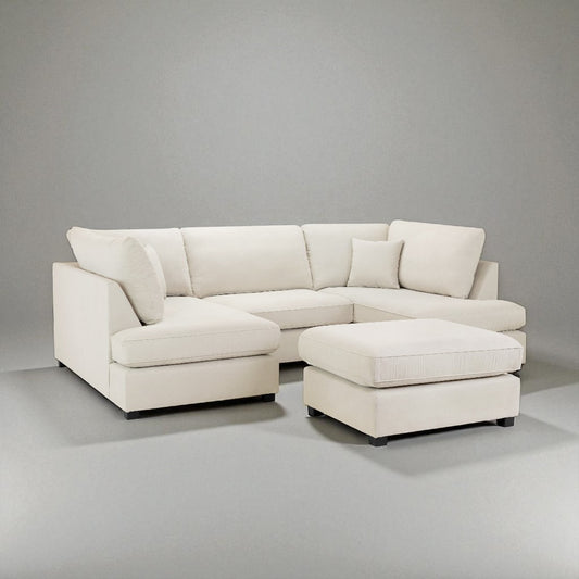 CARNABY U-Shape Sofa (Footstool Included)