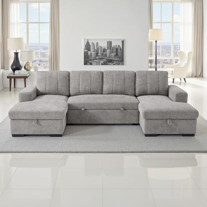 Arven Sofabed Grey U Shape Corner