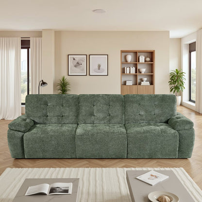 Marlow Electric Sofabed Green 3 Seater