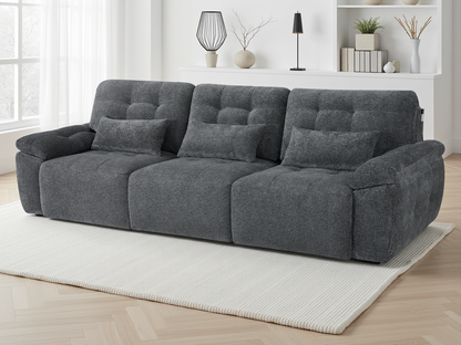 Marlow Electric Sofabed Grey 3 Seater