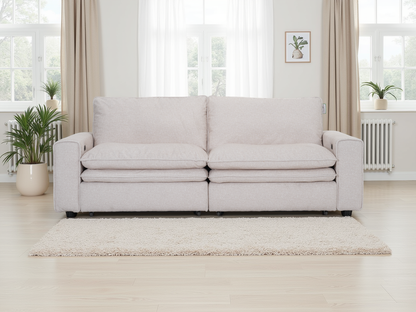 Elena Cloud Beige Electric Sofa