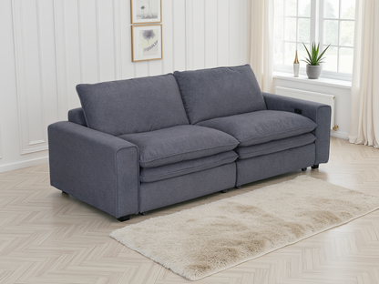 Elena Cloud Grey Electric Sofa