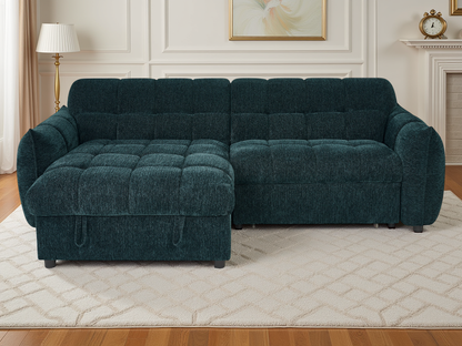 Miami Sofabed Teal Universal Corner
