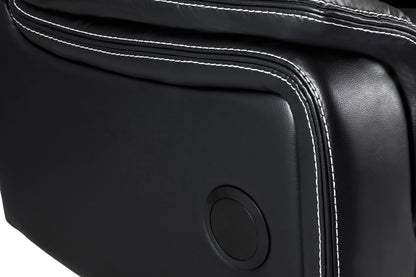 Galaxy Tech Recliner Leather 2 Seater Sofa - 2 Colours