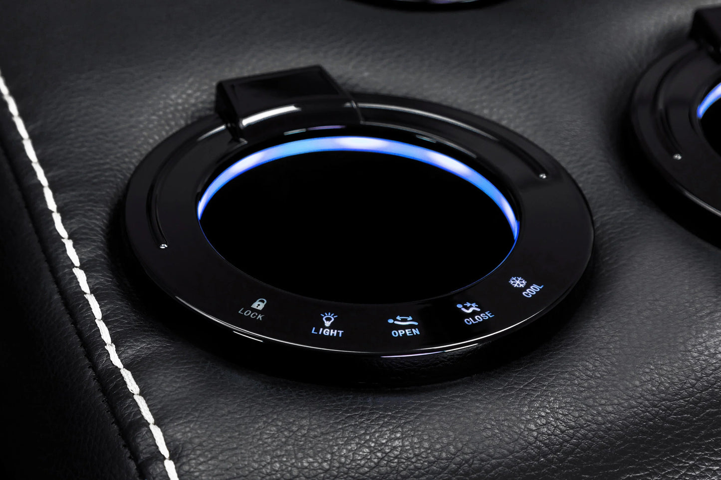 Galaxy Tech Recliner Leather 2 Seater Sofa - 2 Colours