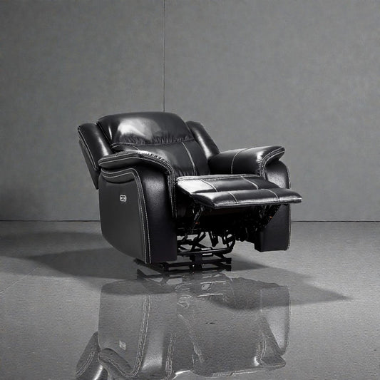 Galaxy Tech Recliner Leather Armchair - 2 Colours