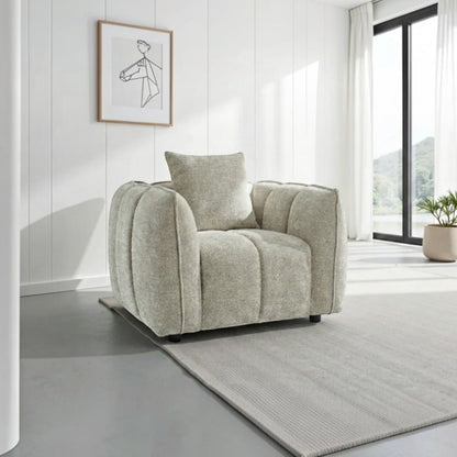 Valmont Sofa Beige Armchair