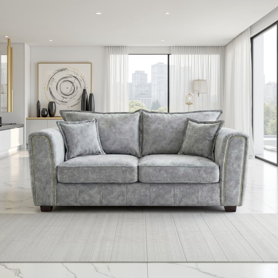 Regent Sofa Grey 2 Seater