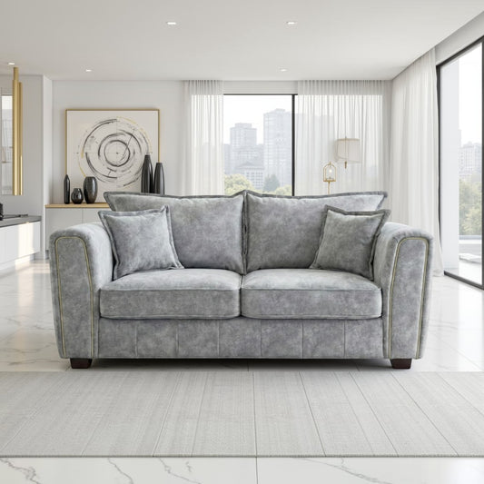 Regent Sofa Grey 2 Seater