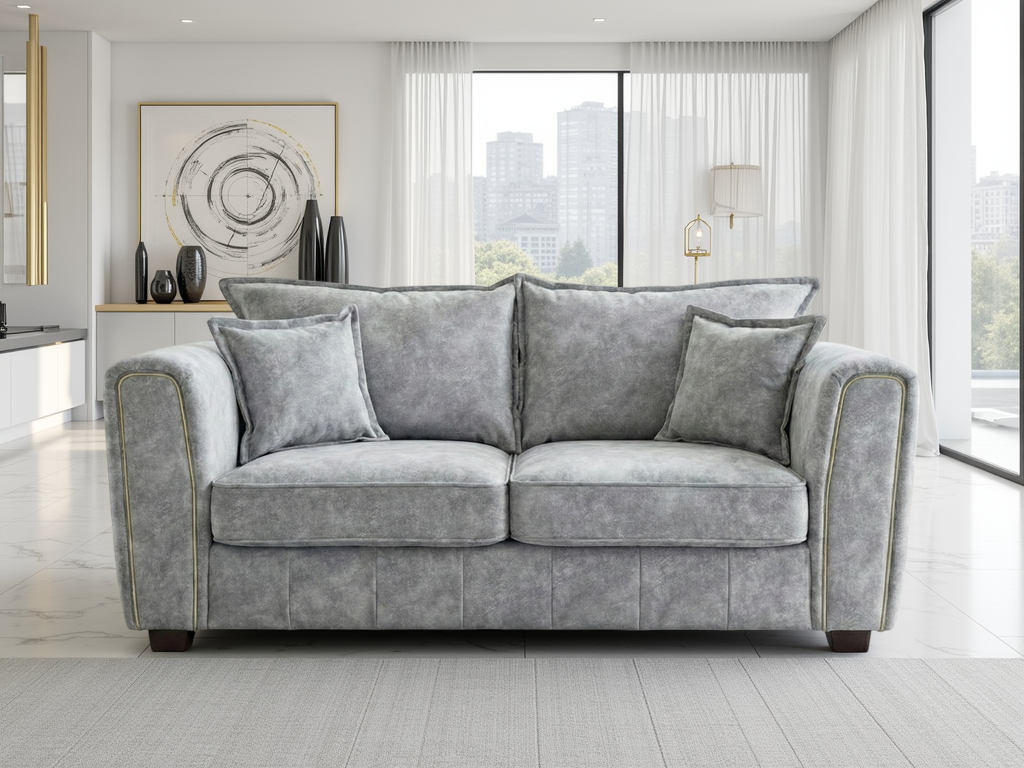 Regent Sofa Grey 2 Seater