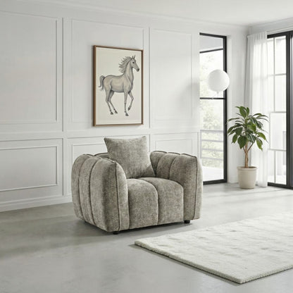 Valmont Sofa Mocha Armchair