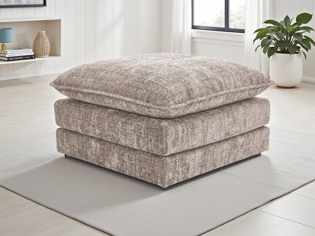 Astoria Sofa Beige Footstool
