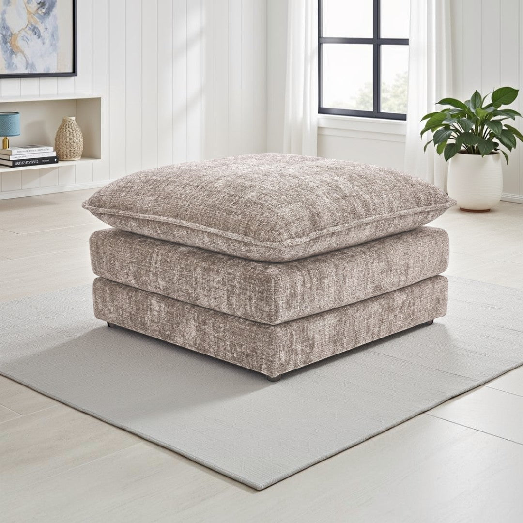 Astoria Sofa Beige Footstool