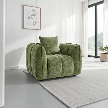 Valmont Sofa Olive Armchair