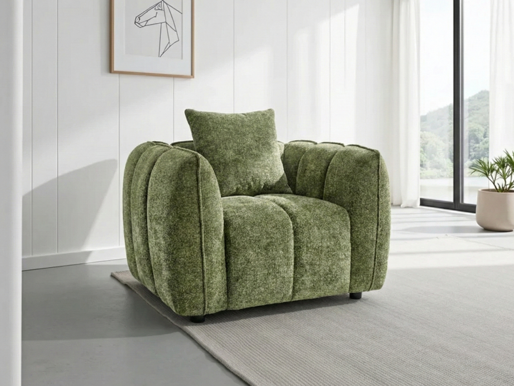 Valmont Sofa Olive Armchair