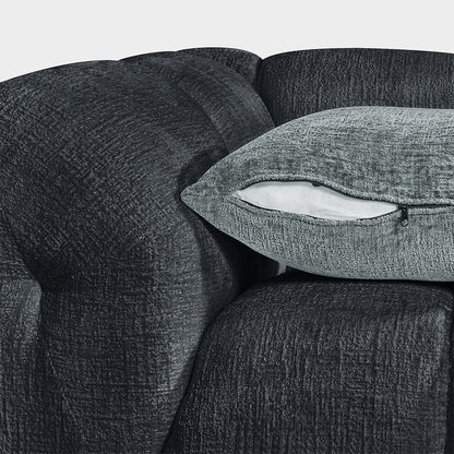Genoa Sofa Charcoal Right Hand Corner
