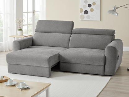 Nolan Electric Sofabed Grey 3 Seater