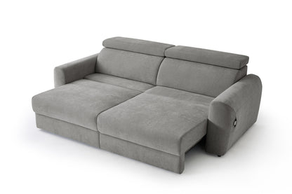 Nolan Electric Sofabed Grey 3 Seater