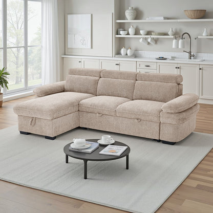 Maison Sofabed Beige Universal Corner