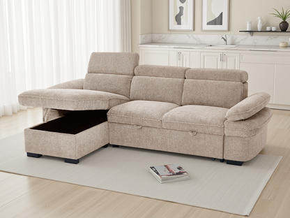Maison Sofabed Beige Universal Corner
