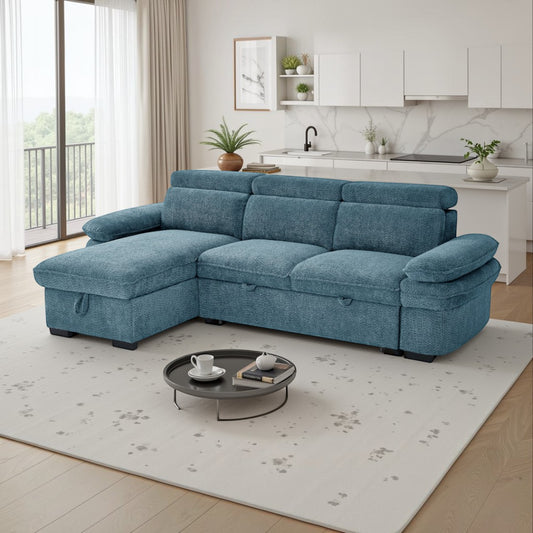 Maison Sofabed Blue Universal Corner