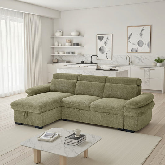 Maison Sofabed Green Universal Corner