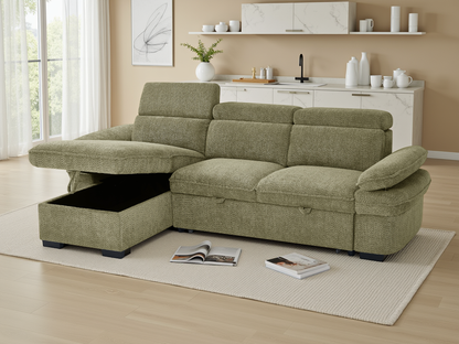 Maison Sofabed Green Universal Corner