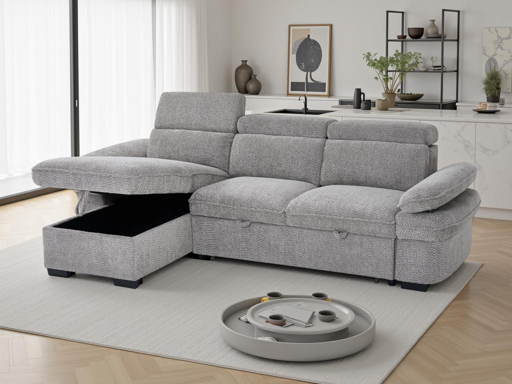 Maison Sofabed Grey Universal Corner