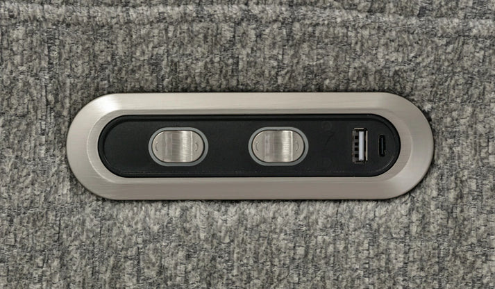 Nora Electric Corner Recliner Sofa + USB Charging