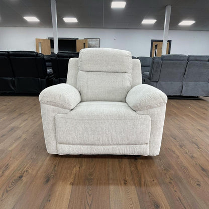 Oakley Beige Electric Armchair Recliner Sofa