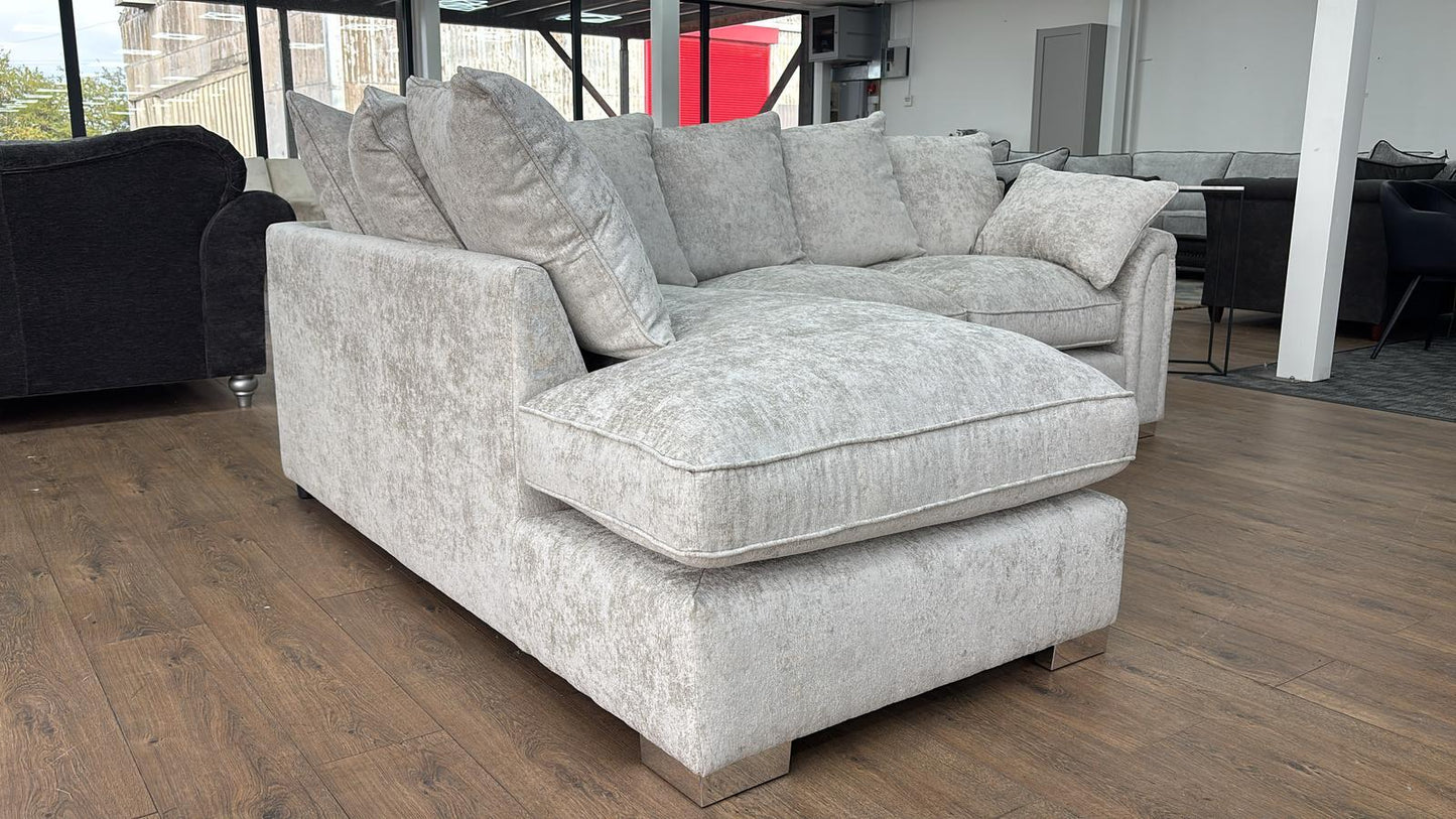 Chiswick L-shape Sofa + Foostool