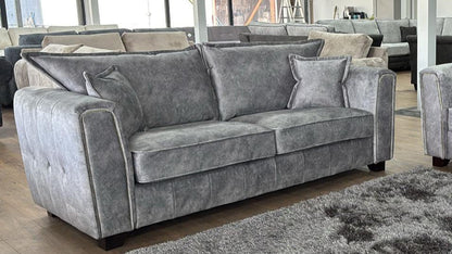 Regent Sofa Grey 3 Seater